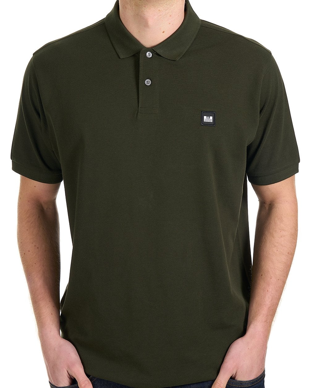 Weekend Offender Heathcote Polo Shirt Dark Green
