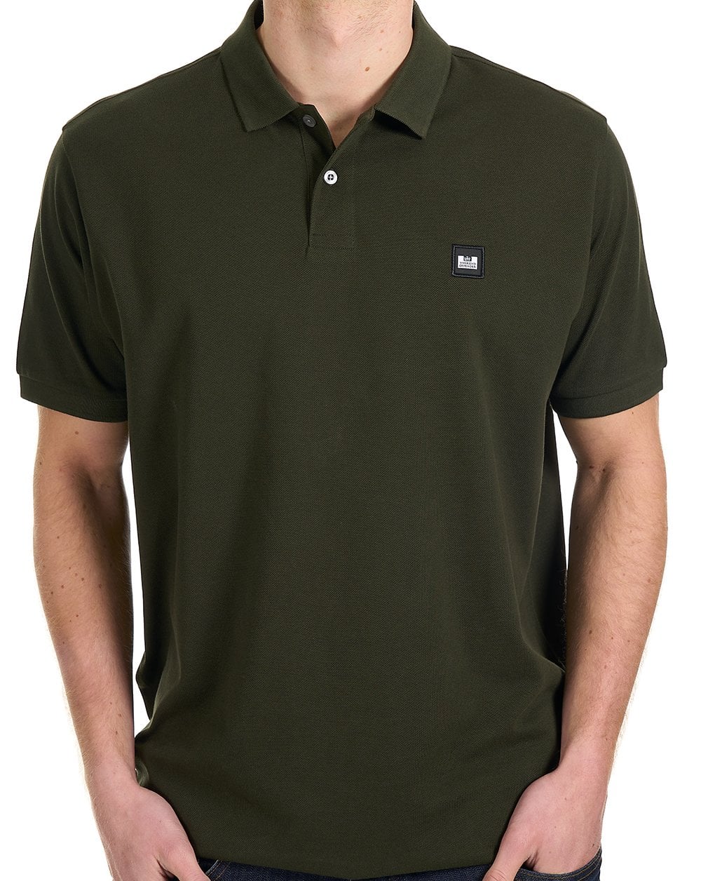 Weekend Offender Heathcote Polo Shirt Dark Green