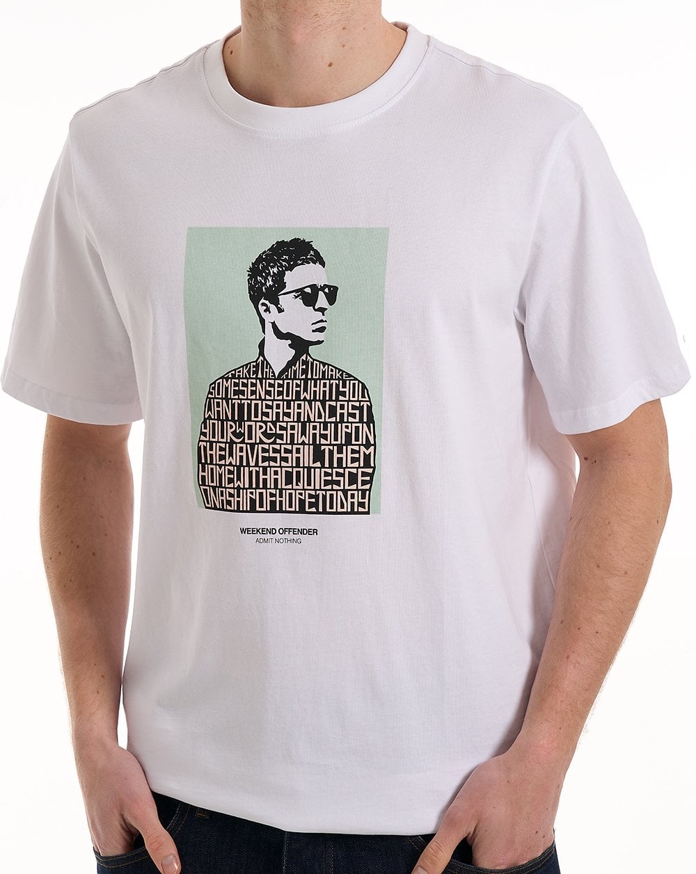 Weekend Offender Camden Graphic Tee White