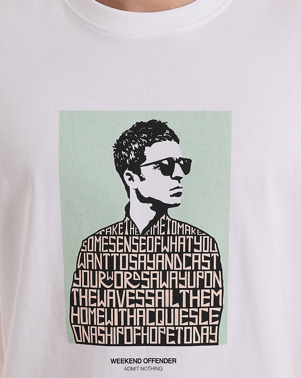 Weekend Offender Camden Graphic Tee White