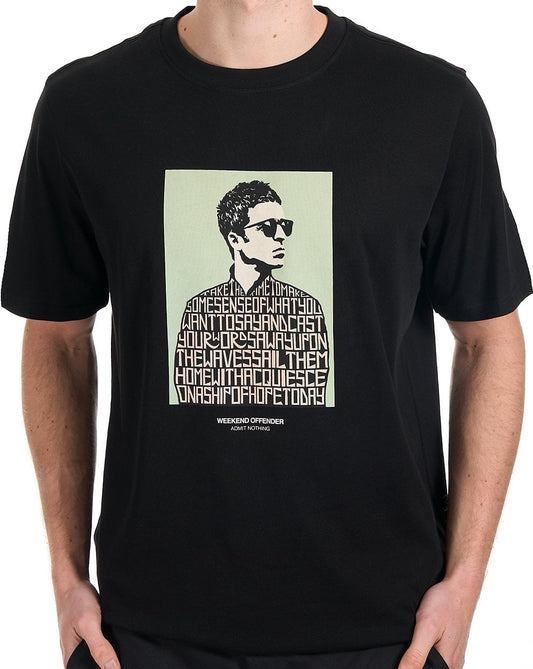Weekend Offender Camden Graphic Tee Black