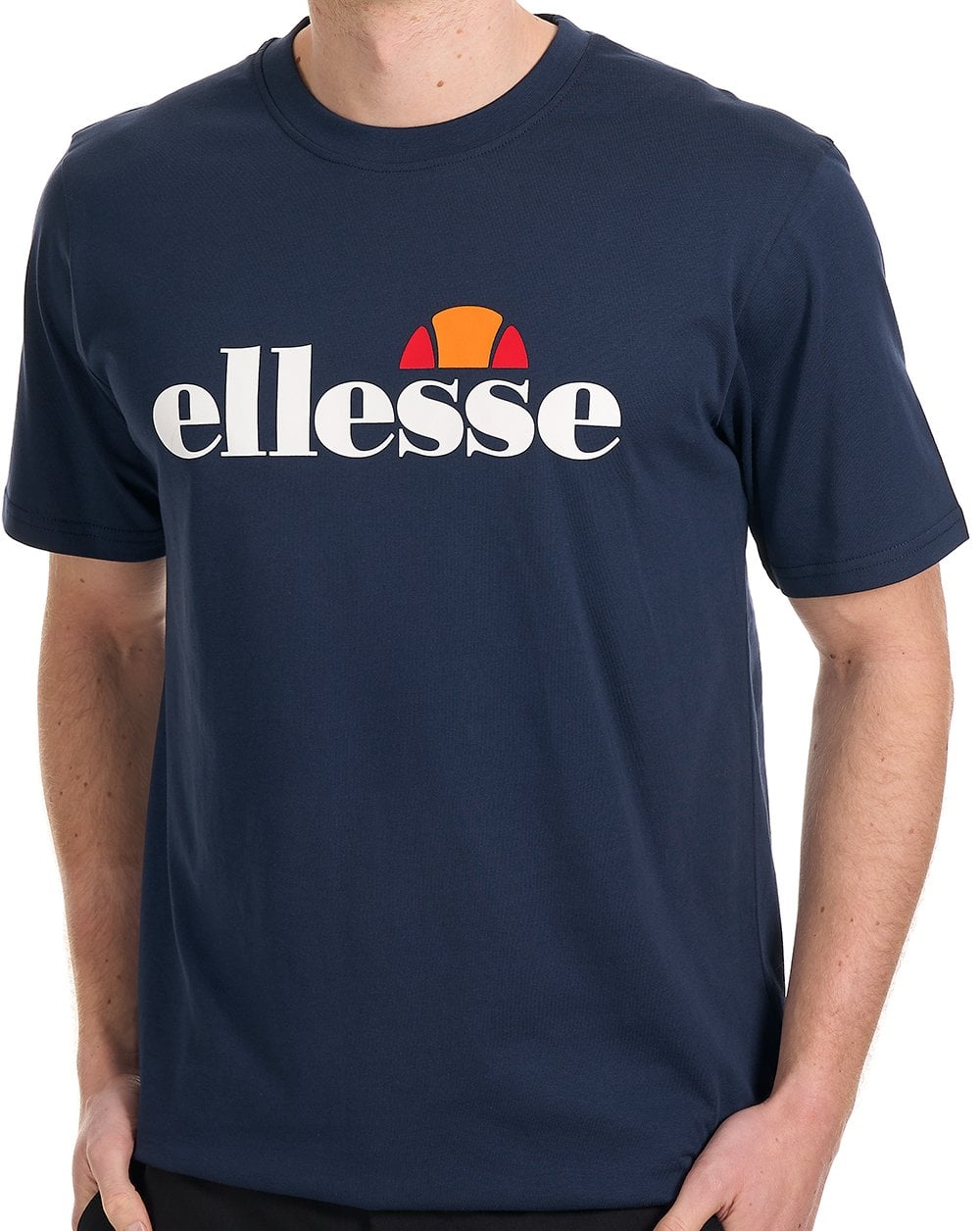 Ellesse Logo T Shirt Navy