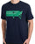 Benetton Jigsaw Logo T Shirt Navy/Green
