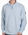 Weekend Offender Kraviz 1/2 Zip Sweat Sky Blue