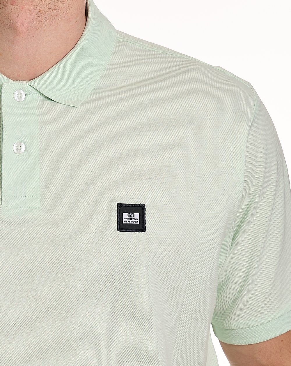 Weekend Offender Heathcote Polo Shirt Mint