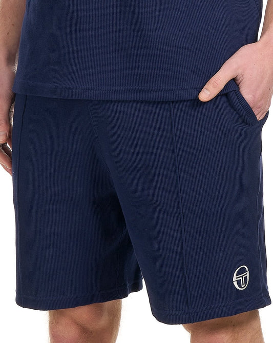 Sergio Tacchini Court Shorts Navy Blue