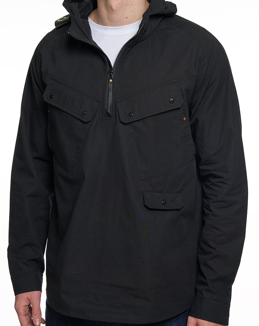 MA.STRUM Receptor Smock Jet Black