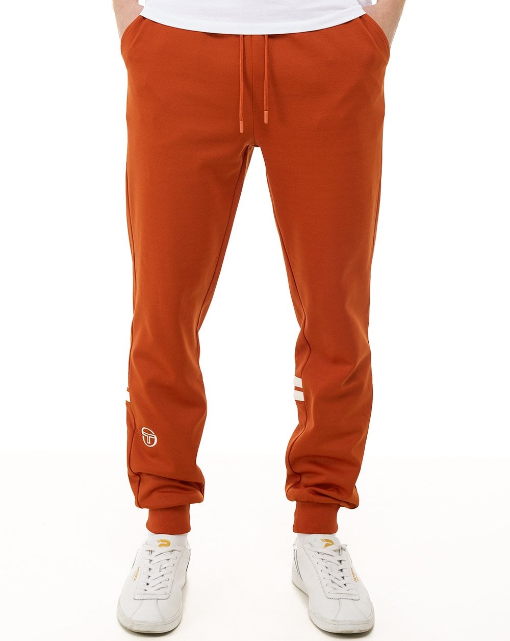 Sergio Tacchini Dallas Cuffed Track Pants Burnt Orange