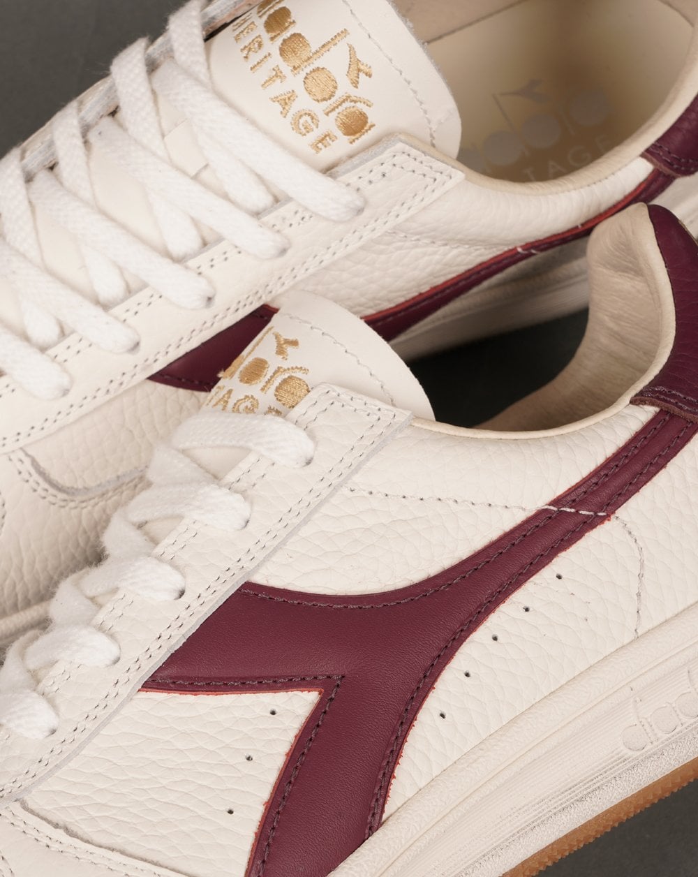 Diadora B Elite Domino Trainers White/Advent Violet