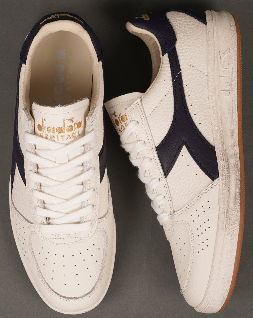 Diadora B Elite Domino Trainers White/Peacoat