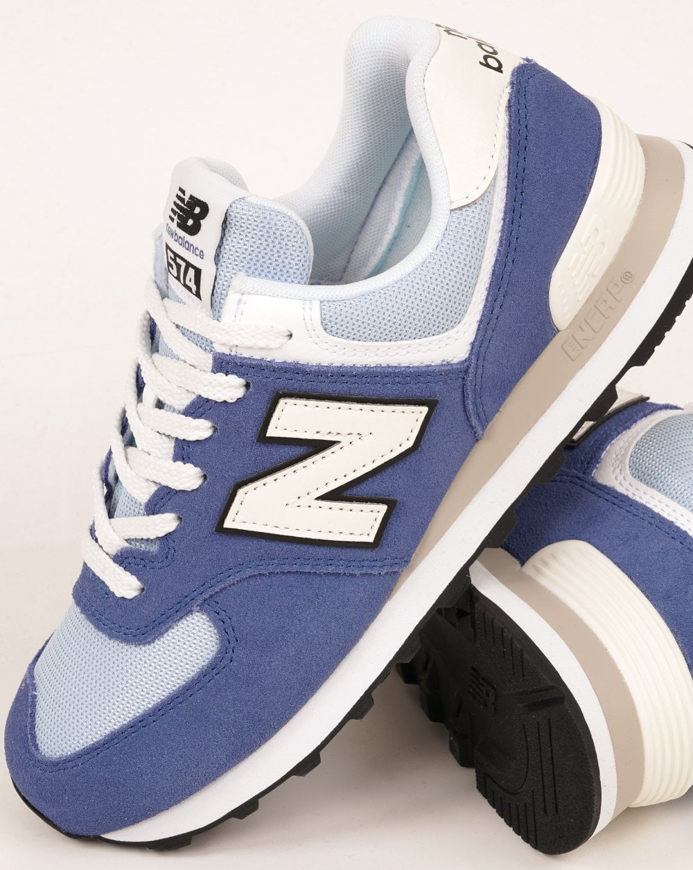 New Balance 574 Trainers Navy/Reflection
