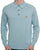 Gabicci Vintage Francesco LS Knitted Polo Mint