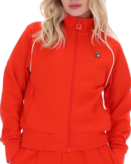 Fila Vintage Diano Track Top Grenadine