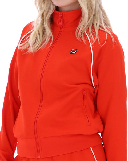 Fila Vintage Diano Track Top Grenadine