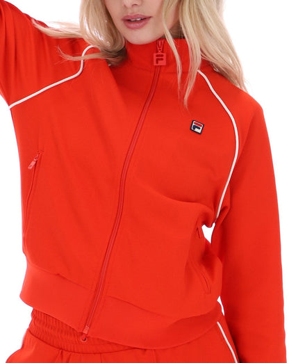 Fila Vintage Diano Track Top Grenadine