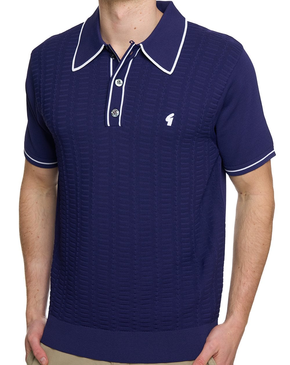 Gabicci Vintage Ronnie Archive Polo Navy