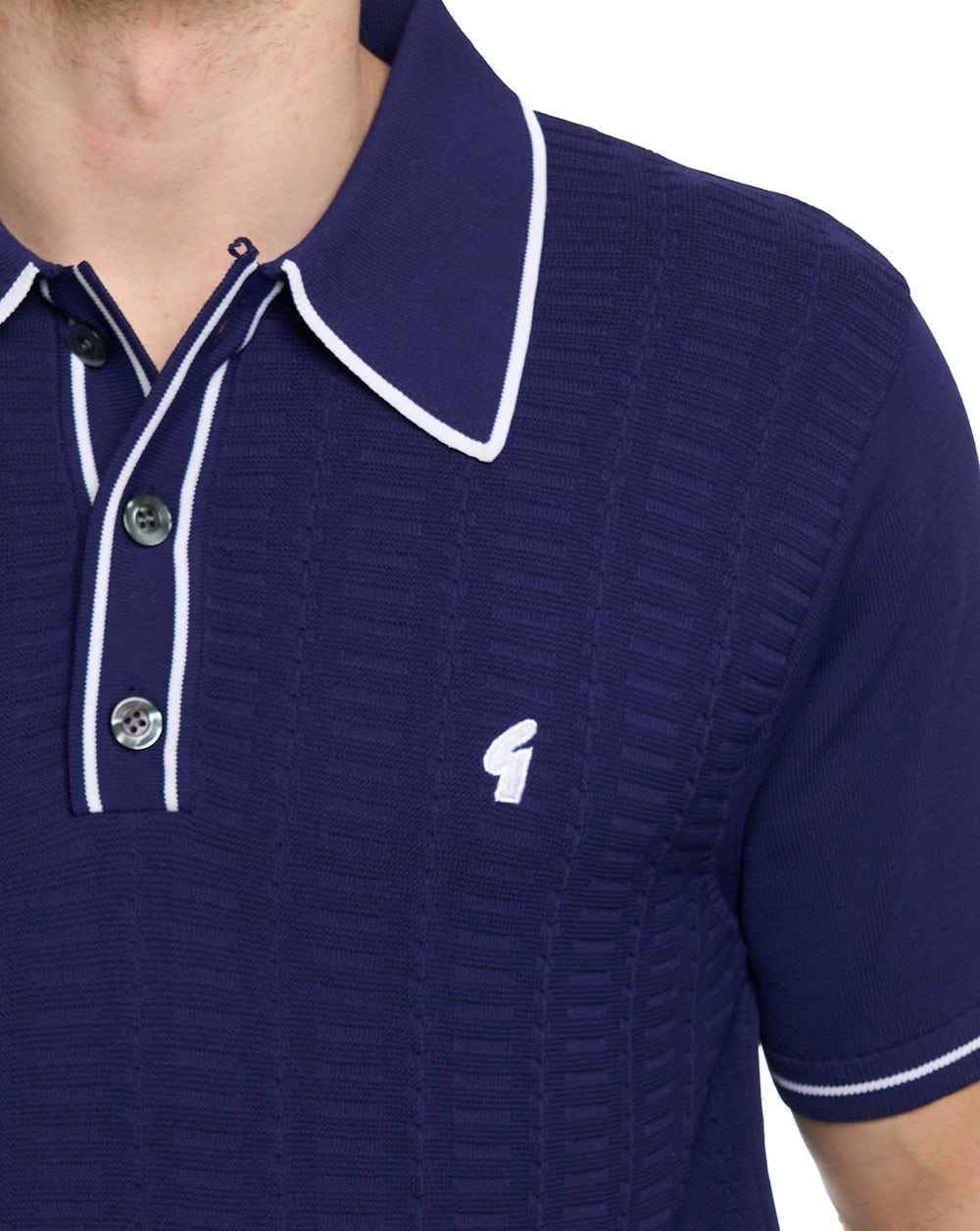Gabicci Vintage Ronnie Archive Polo Navy