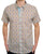 Gabicci Vintage Potter Pattern SS Shirt Cream