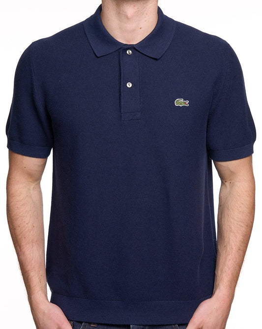 Lacoste Classic Fit Knitted Polo Navy