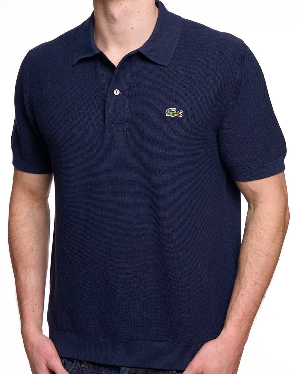 Lacoste Classic Fit Knitted Polo Navy