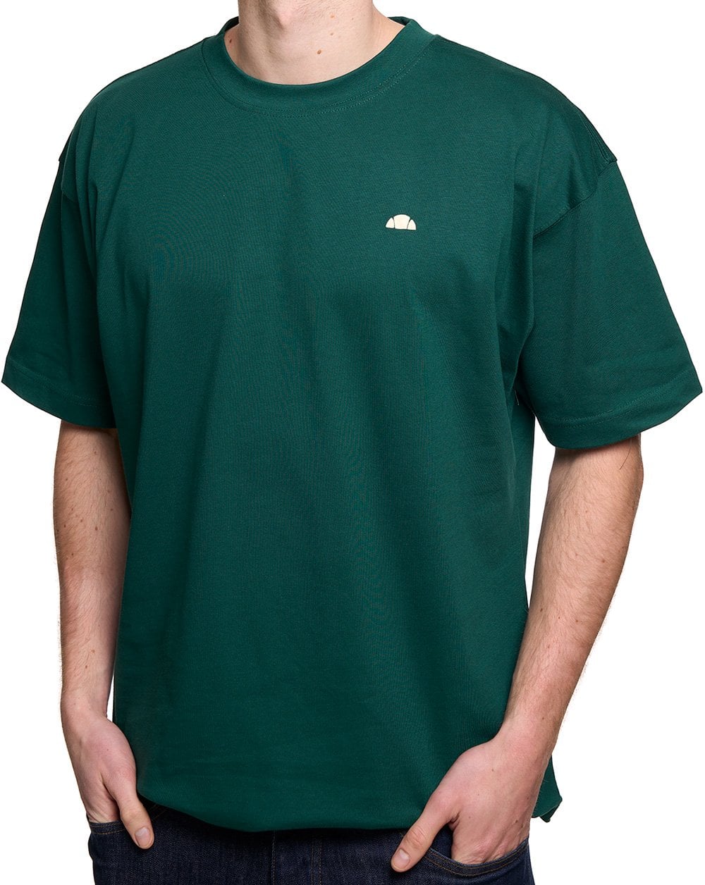 Ellesse Oliva Back Print T Shirt Dark Green