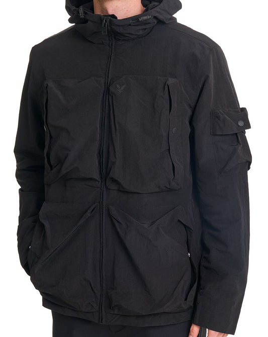 Lyle & Scott Lightweight Ripstop Windbreaker Jet Black