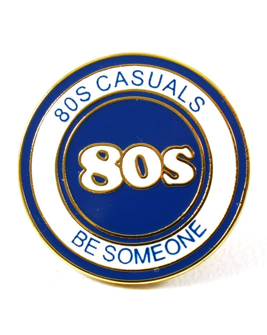 80s Casual Classics 80s Casual Classics 80s Elite Pin Badge Navy/White