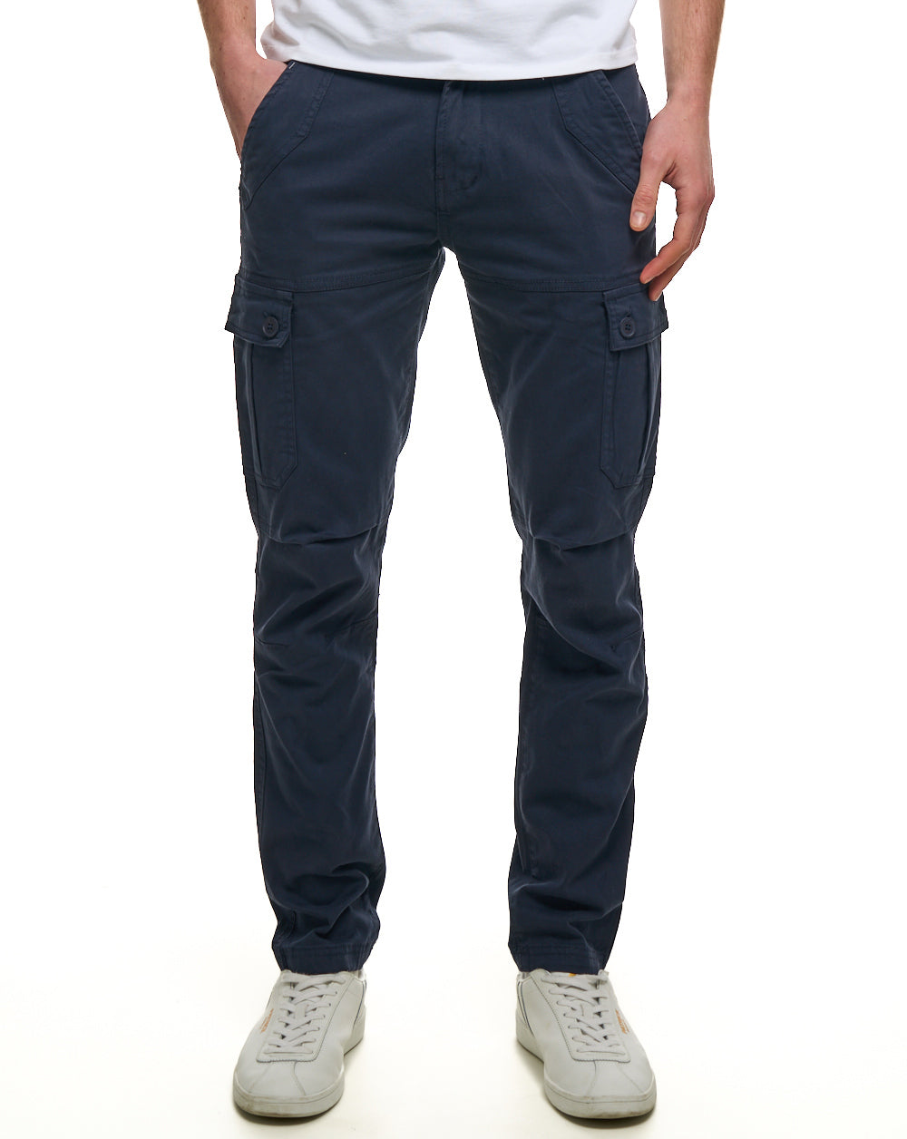 80s Casual Classics Albion Relaxed Cargo Pants Navy