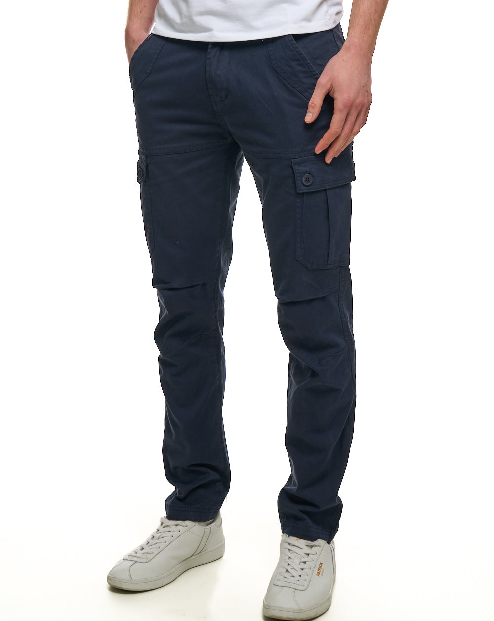 80s Casual Classics Albion Relaxed Cargo Pants Navy