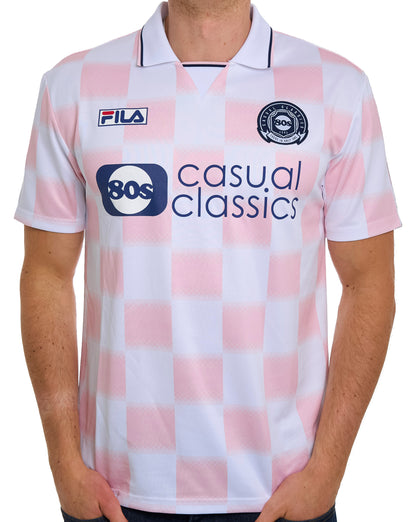 Fila x 80sCC 20th Anniversary Football Shirt White / Pink