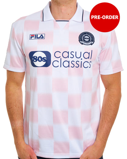 Fila Vintage X Casual Classics Football Shirt White/Chalk Pink