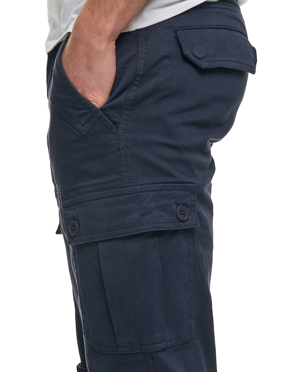 80s Casual Classics Albion Relaxed Cargo Pants Navy