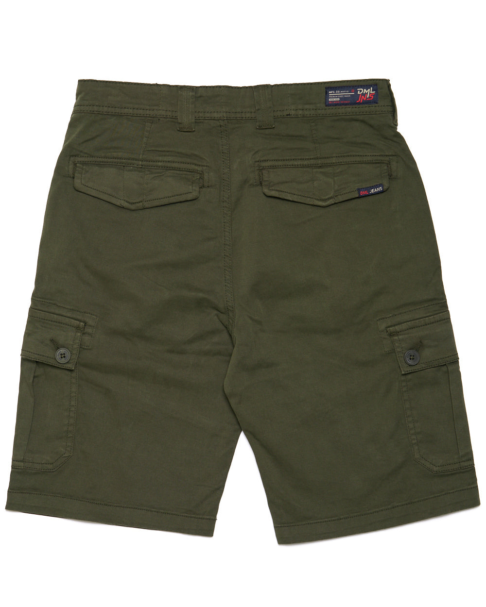 80s Casual Classics Benson Cargo Shorts Olive Green