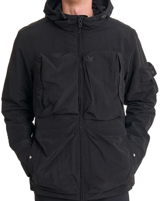 Lyle & Scott Lightweight Ripstop Windbreaker Jet Black