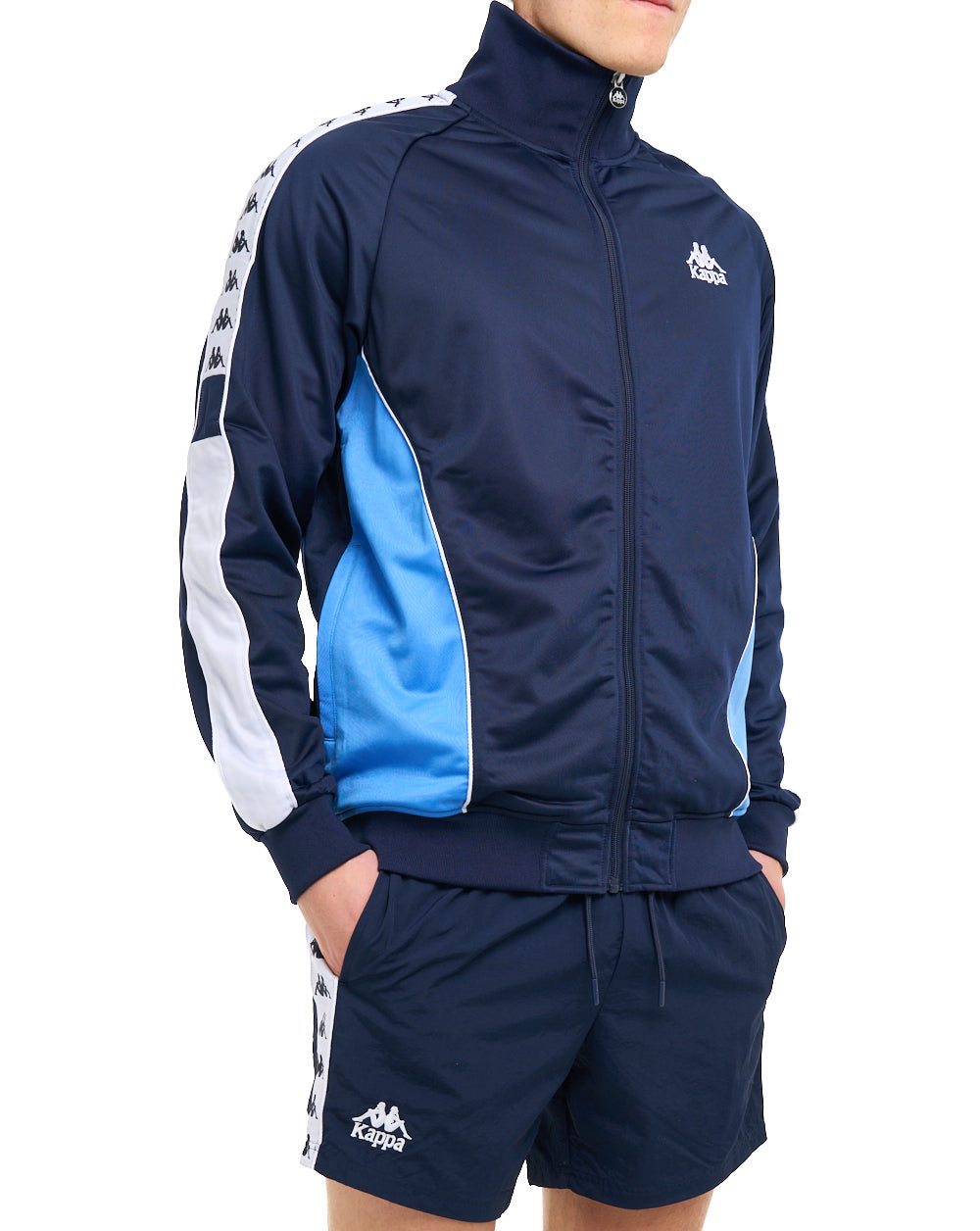 Kappa Merezo Track Top Blue Knight
