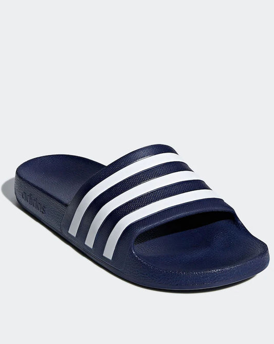 Adidas Adidas Adilette Aqua Slides Navy/White