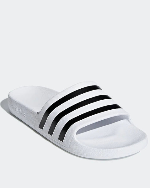 Adidas Adilette Aqua Slides White/Black