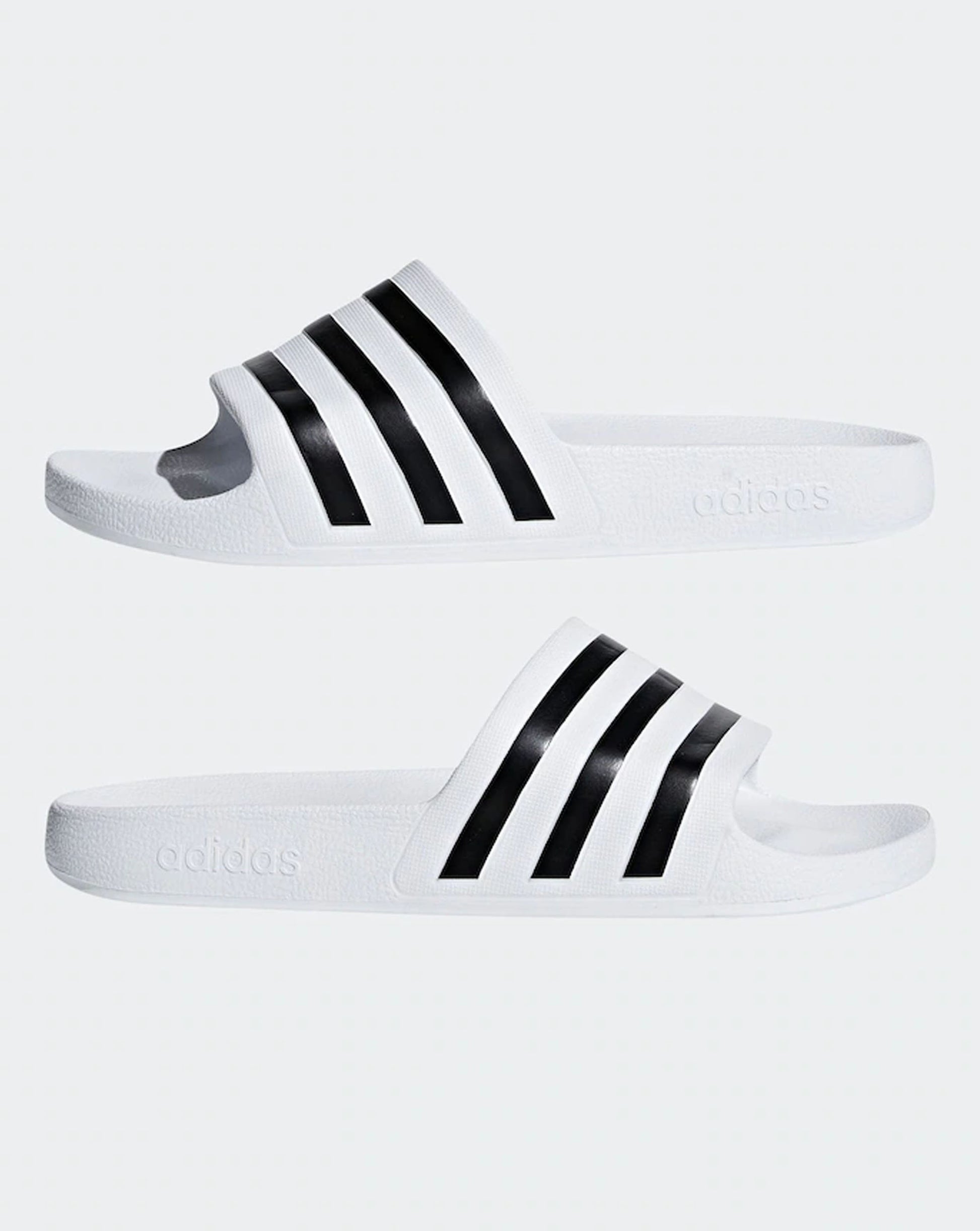 Adidas Adilette Aqua Slides White/Black