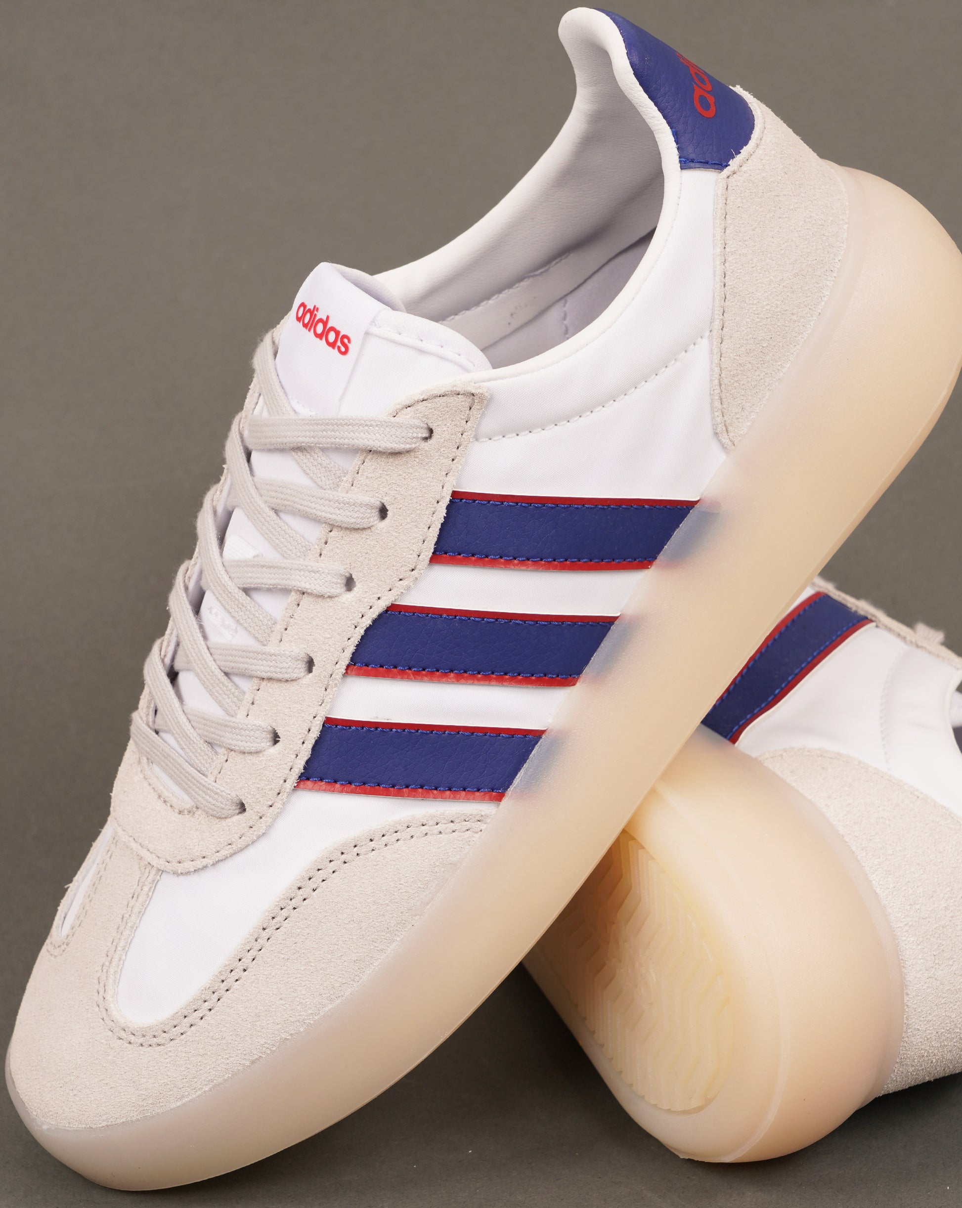 Adidas Barreda Decode Trainers White/Mystery Ink/Ruby