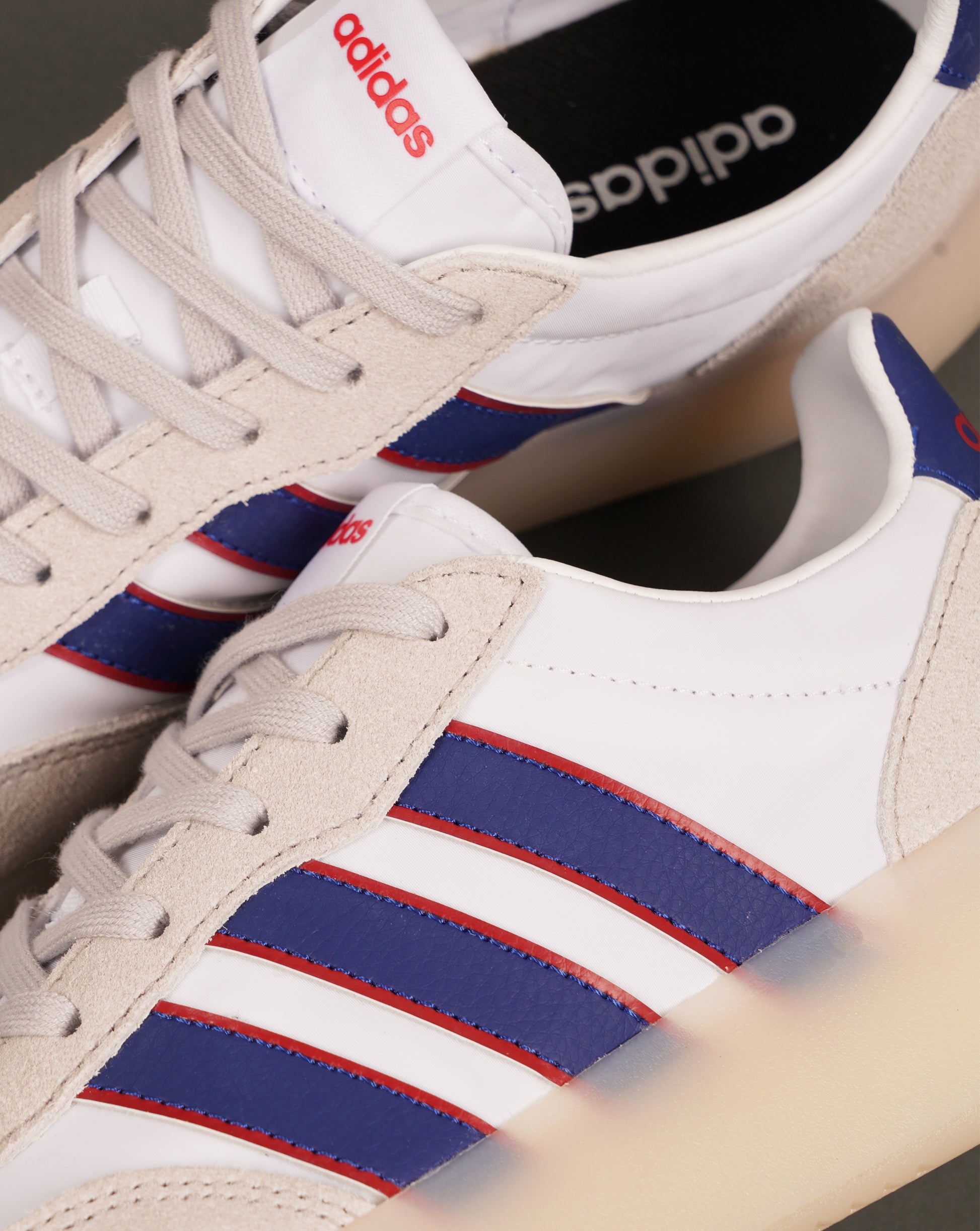 Adidas Barreda Decode Trainers White/Mystery Ink/Ruby