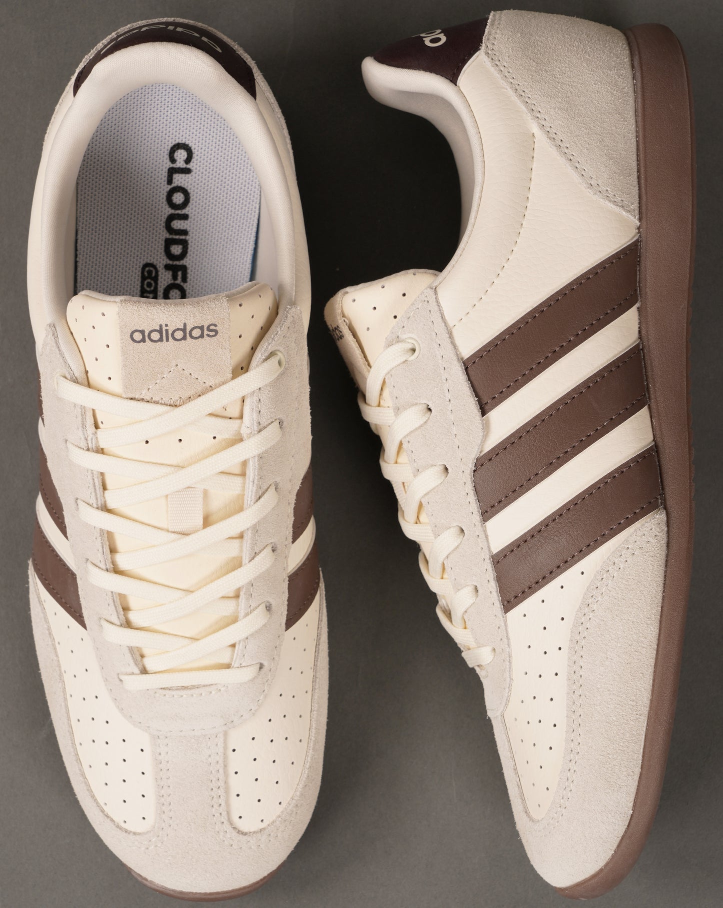 Adidas Barreda Lo Trainers Cream White/Earth Strata