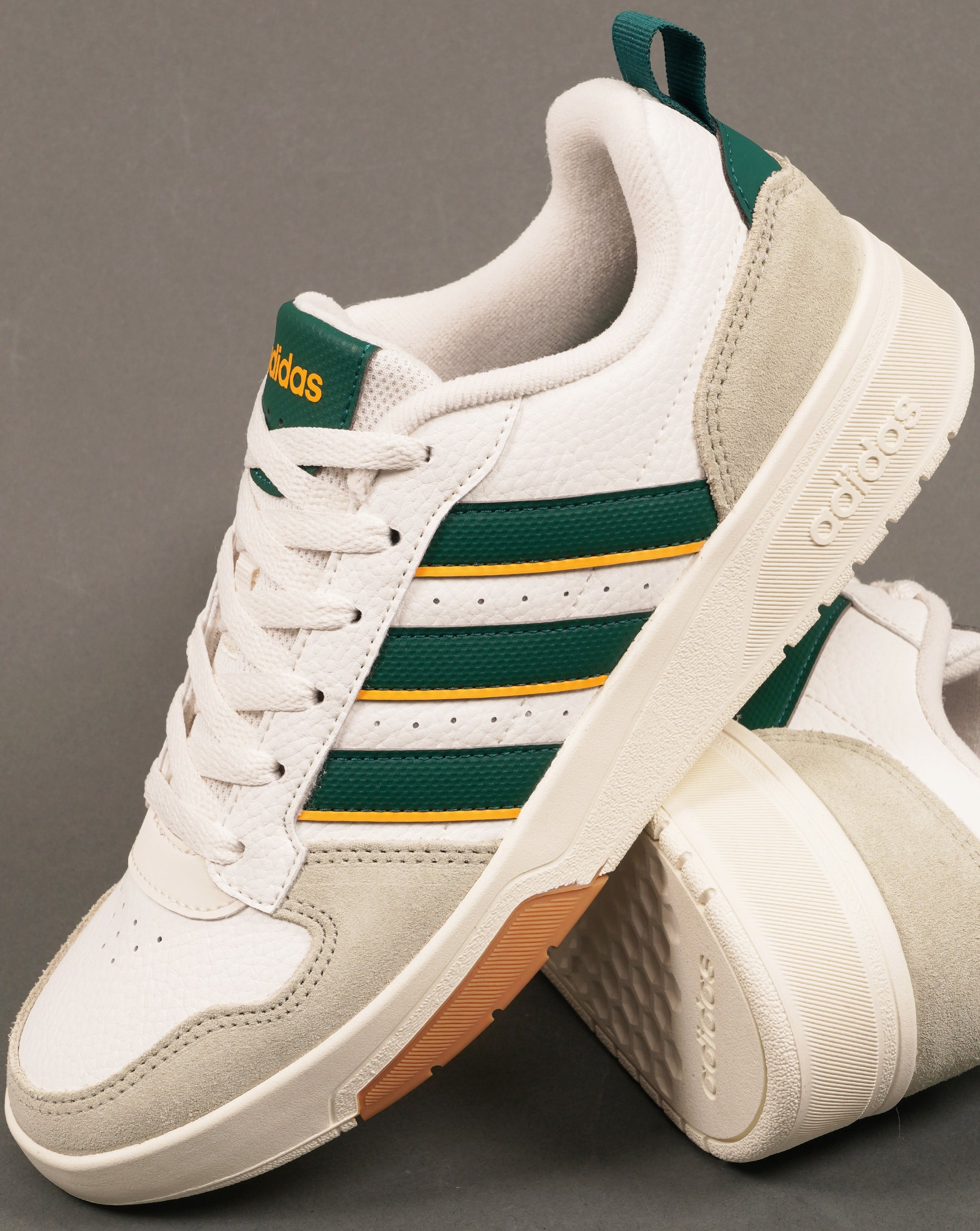 Adidas Courtwave Trainers White Green