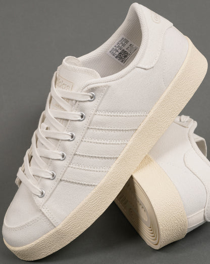 Adidas Canvas Hook Trainers Off White