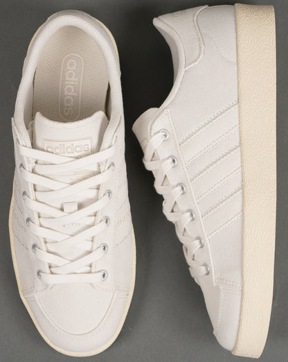 Adidas Canvas Hook Trainers Off White