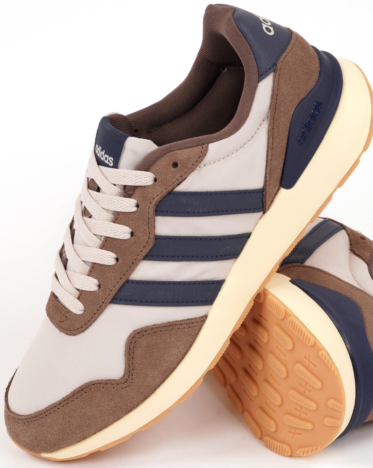 Adidas Run 60s 4.0 Trainers Wonder Alumina/Navy/Earth