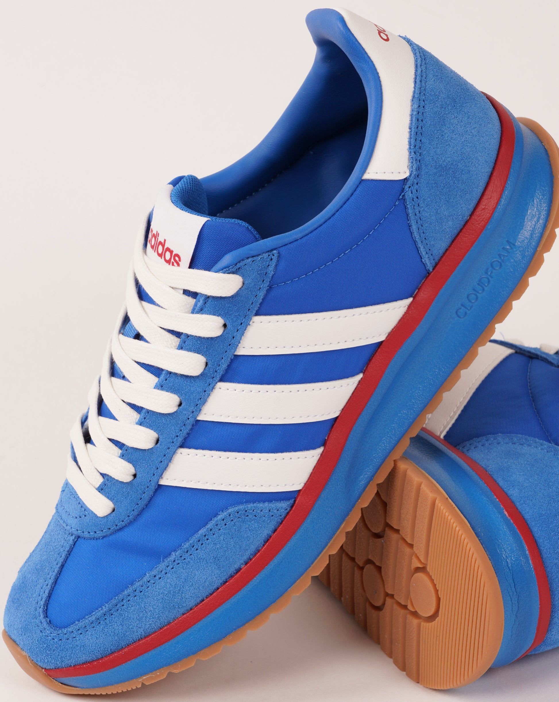 Adidas Run 70s 2.0 Trainers Bold Royal/White/Scarlet
