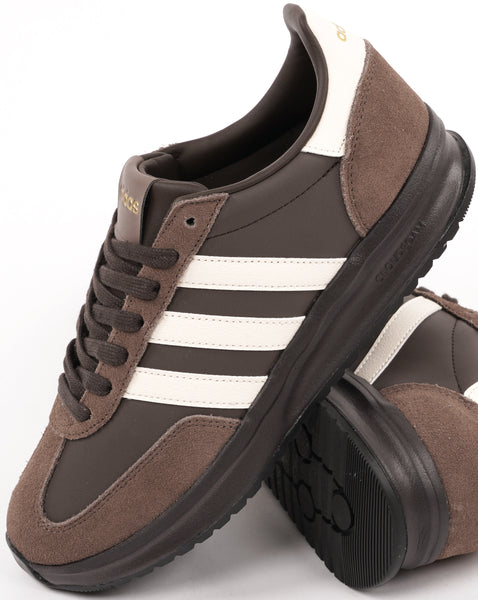 Adidas Run 70s 2.0 Trainers Dark Brown/Off White