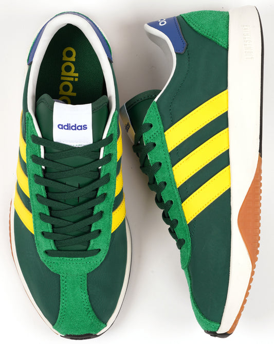 Adidas Adidas Run 76/26 Trainers Collegiate Green/Yellow