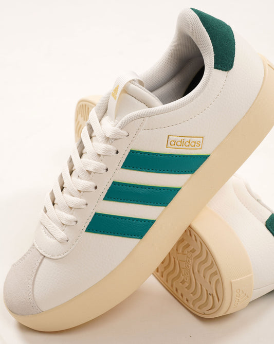Adidas Adidas VL Court 3.0 Trainers Chalk White/Green