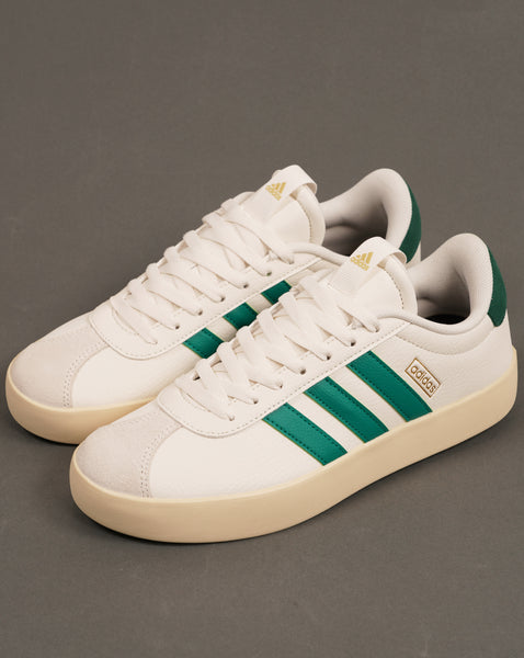 Adidas VL Court 3.0 Trainers Chalk White/Green